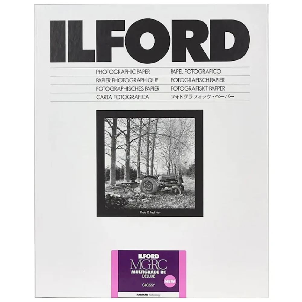 Ilford Multigrade Deluxe Gloss Paper 8x10" 25+5 Sheets Darkroom Paper