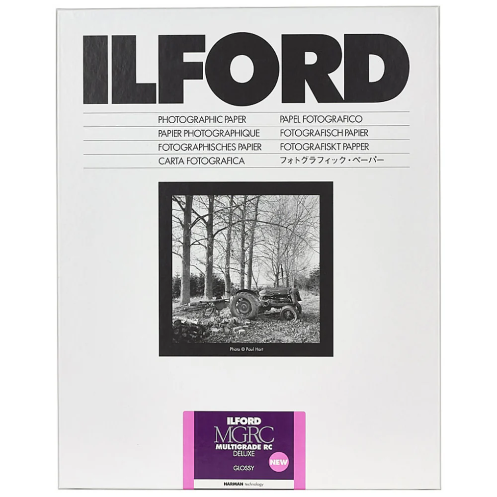 Ilford Multigrade RC Deluxe Paper (Glossy, 12 x 16", 50 Sheets)
