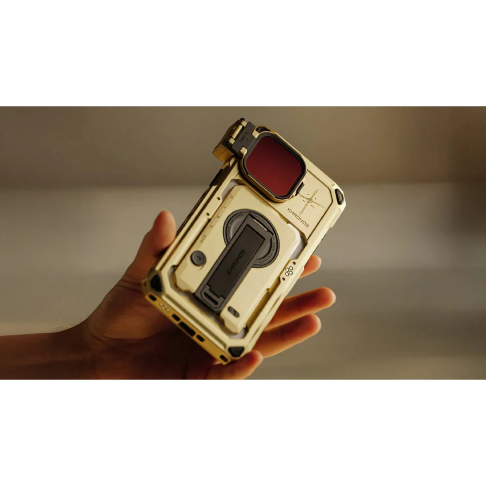Khronos x On the Roam iPhone 16 Pro/Pro Ultimate Kit - Gold - Image 6