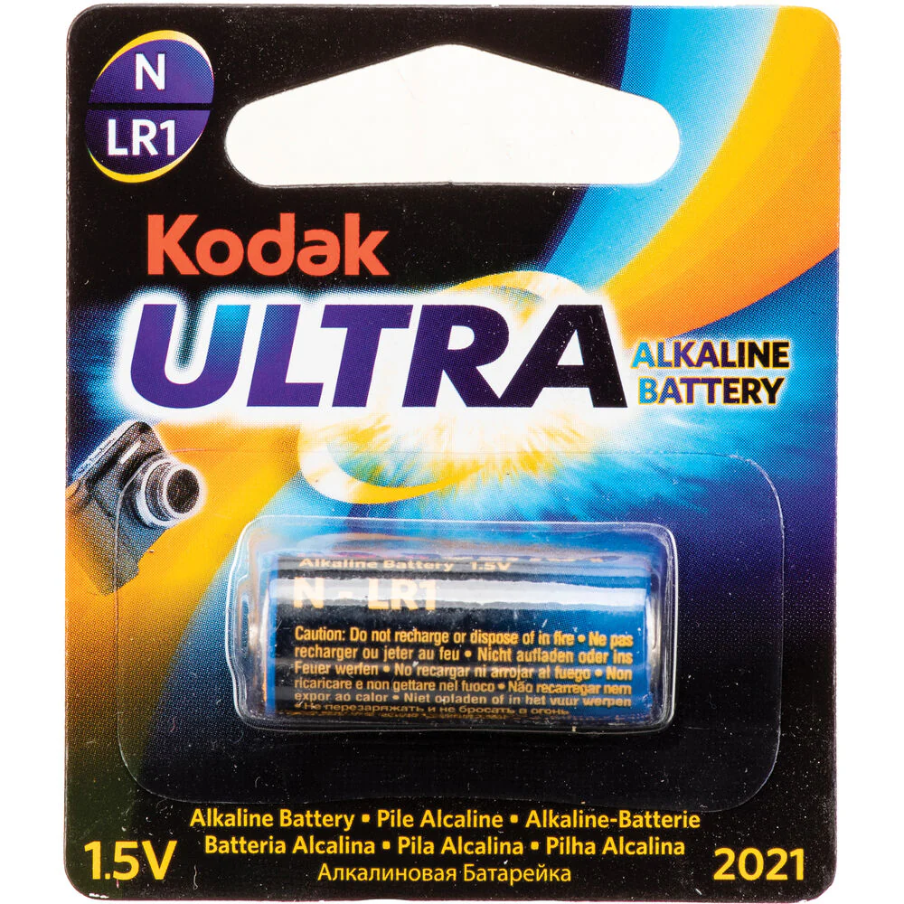 Kodak Batteries Max Super Alkaline N/LR1 1.5V Single Pack
