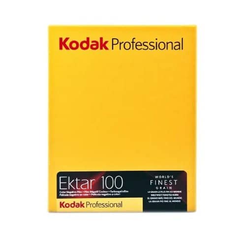 Kodak Ektar 100 Color Negative Sheet Film (4 x 5", 10 Sheets)