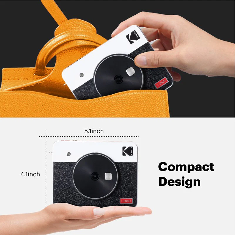 Kodak Instant Camera Mini Shot 3 Retro - White - Image 2