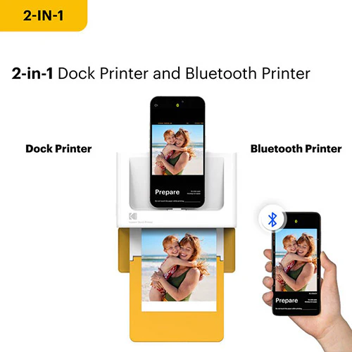 Kodak Instant Dock Plus Cartridge + Accessories Bundle - Yellow - Image 5
