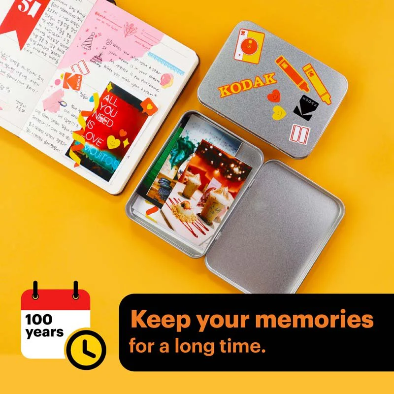 Kodak Instant Mini 2 Retro Cartridge + Accessories Bundle -  Black - Image 3