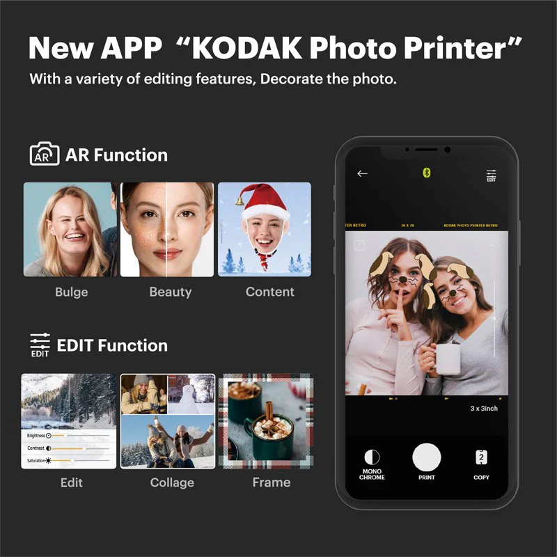 Kodak Instant Mini 3 Retro - White - Image 3
