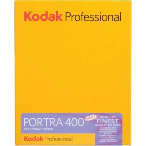 Kodak Portra 400 Color Negative Sheet Film (4 x 5", 10 Sheets)