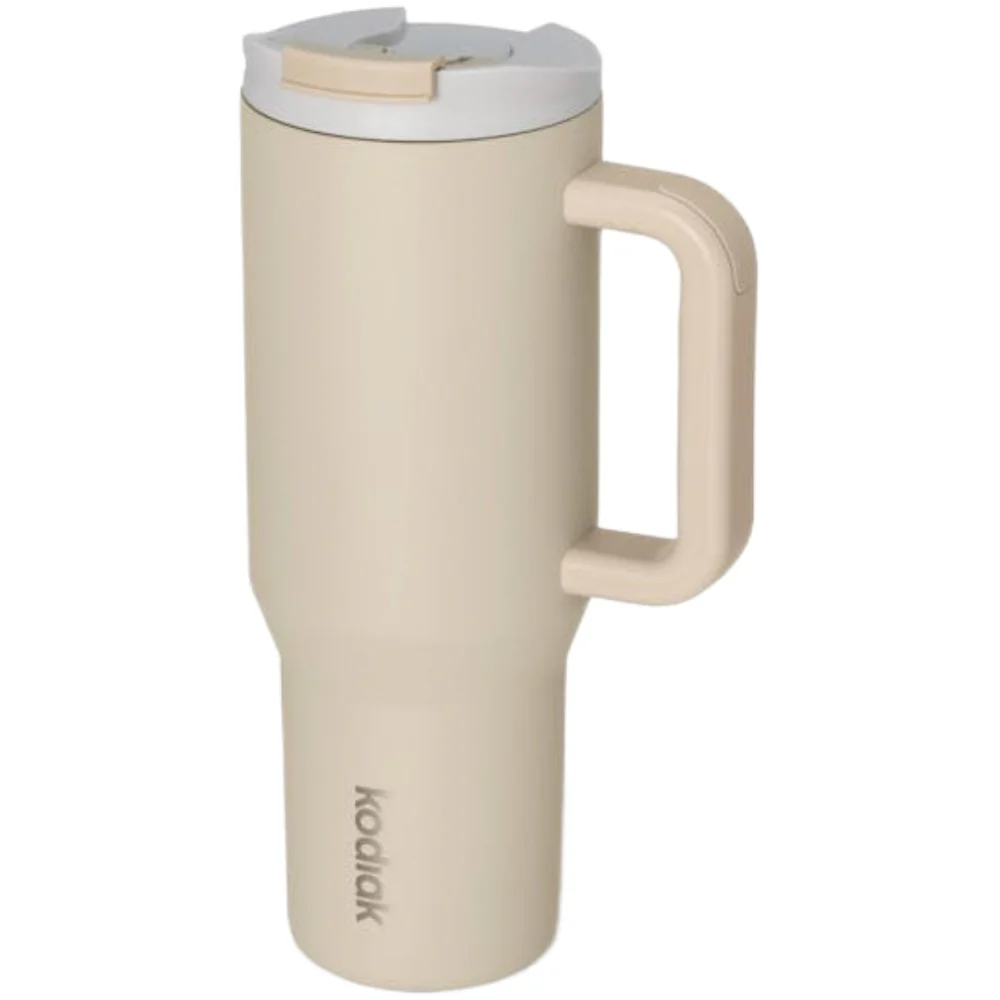 Kodiak Chug Mug Insulated with Handle (1182ml) with Flip and Straw Lid - Image 3
