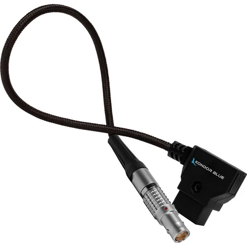 Kondor Blue 25cm (10") D-Tap To Straight Lemo 2 Pin Power Cable For Red Komodo - Image 3