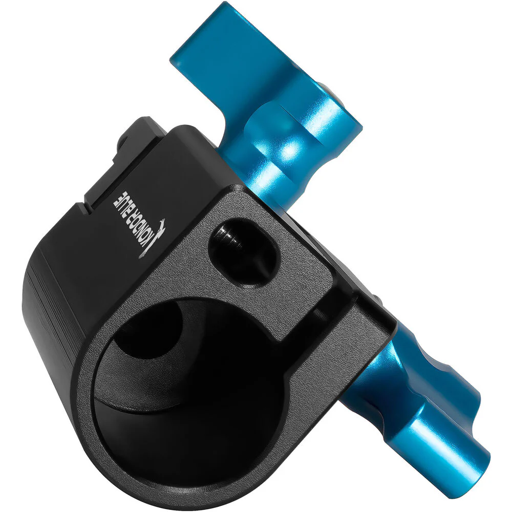 Kondor Blue 5/8" Baby Pin Spigot Receiver to NATO Clamp Adapter - Image 3