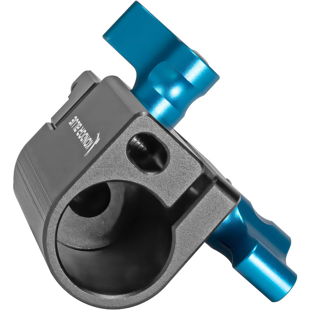 Kondor Blue 5/8" Baby Pin Spigot Receiver to NATO Clamp Adapter - Image 5
