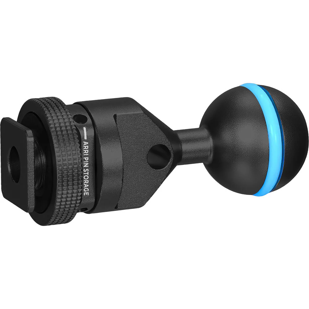 Kondor Blue Ball Head to Cold Shoe Mount for Magic Arms - Image 2