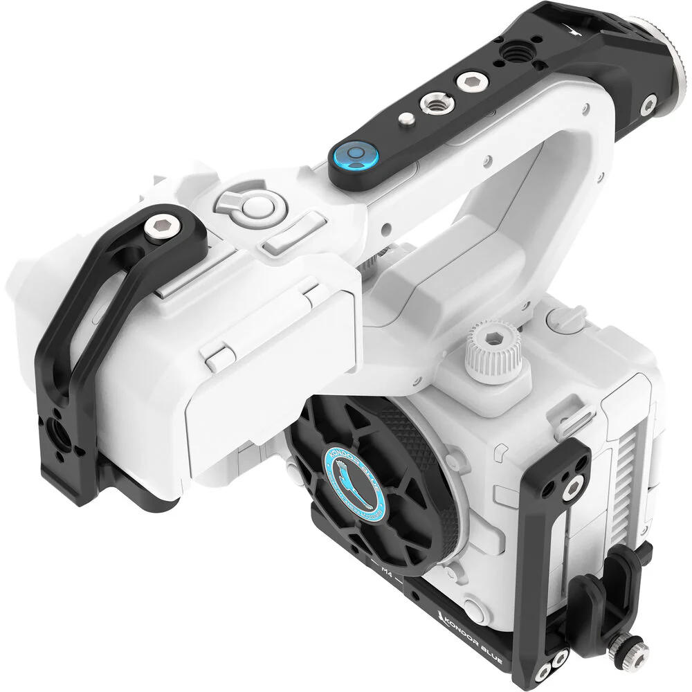 Kondor Blue Cage for Canon EOS C50 with Top Handle & XLR Audio Module Bracket - Image 6