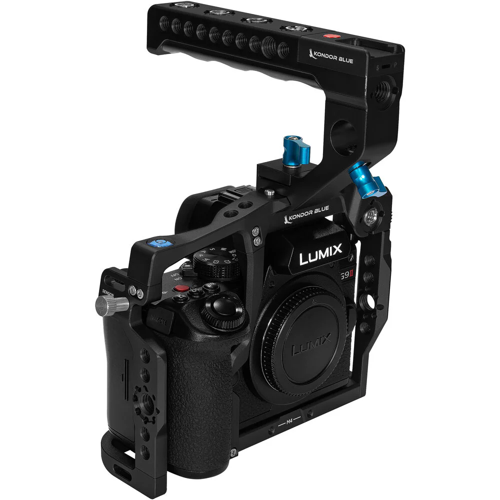Kondor Blue Cage for Panasonic G9 II with Top Handle - Image 3