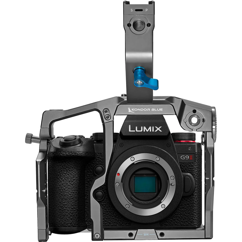 Kondor Blue Cage for Panasonic G9 II with Top Handle - Image 5