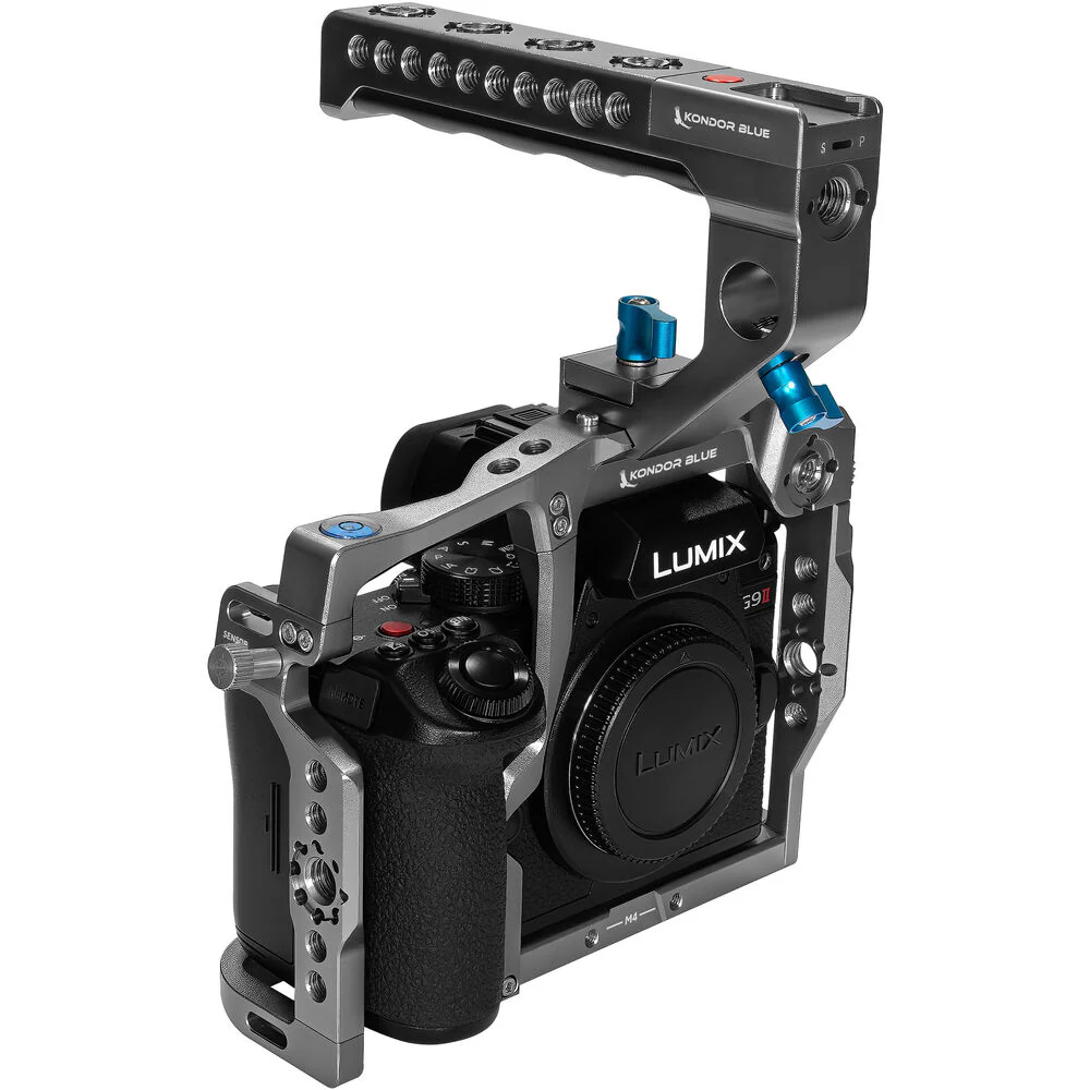 Kondor Blue Cage for Panasonic G9 II with Top Handle - Image 7
