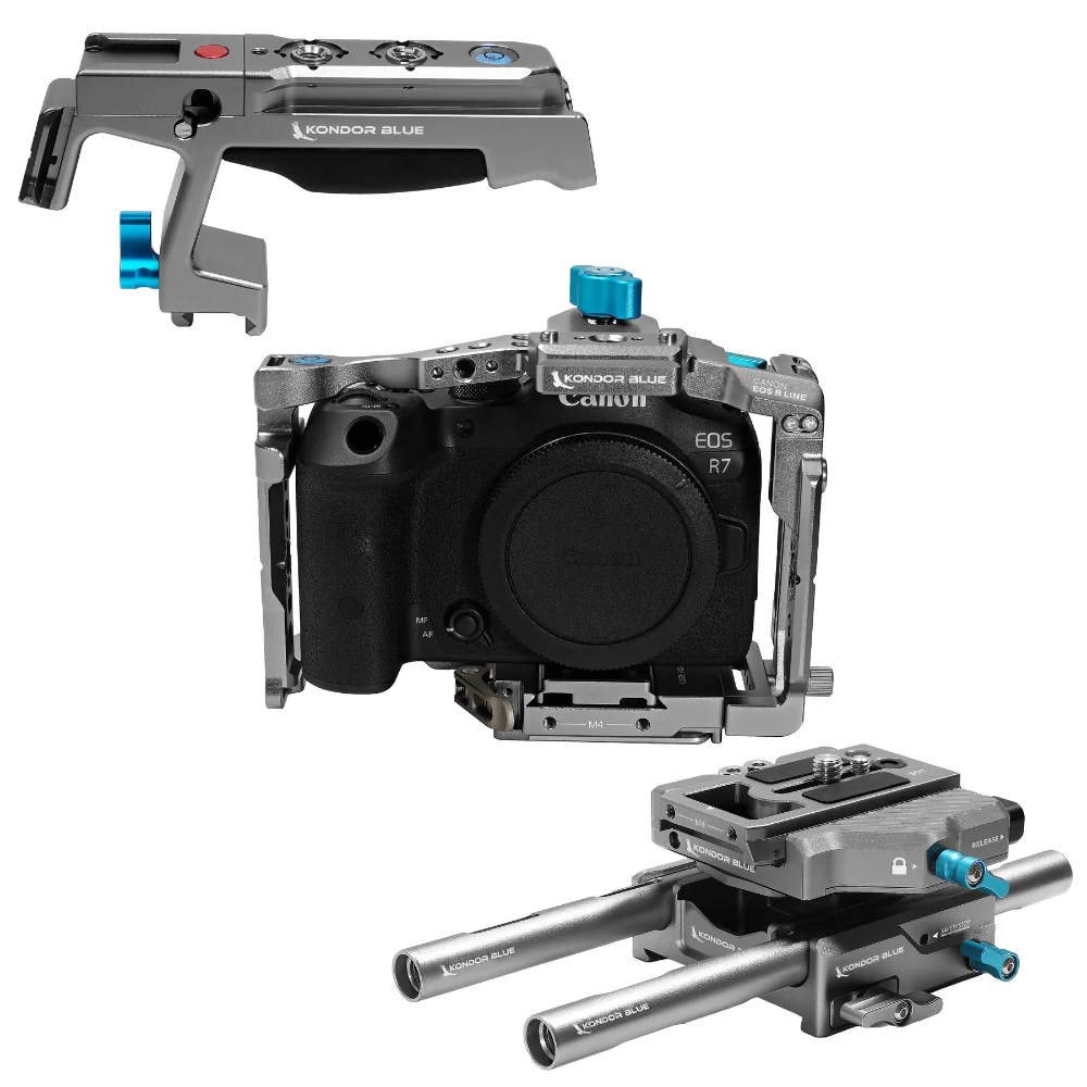 Kondor Blue Canon R7 Arca Base Rig MK II - Image 2