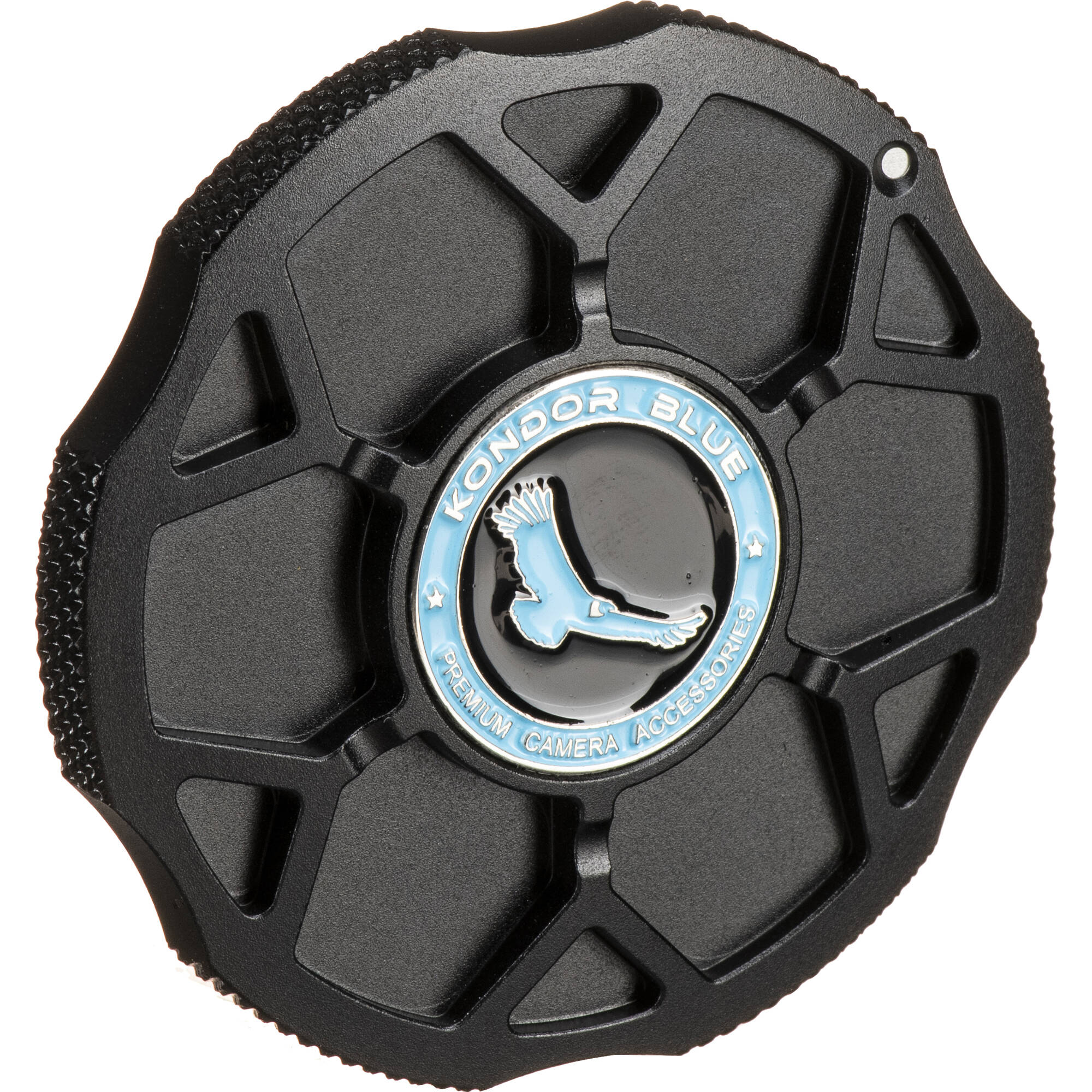 Kondor Blue Canon RF Cine Cap Metal Body Cap for Camera Lens Port (Black) - Image 2
