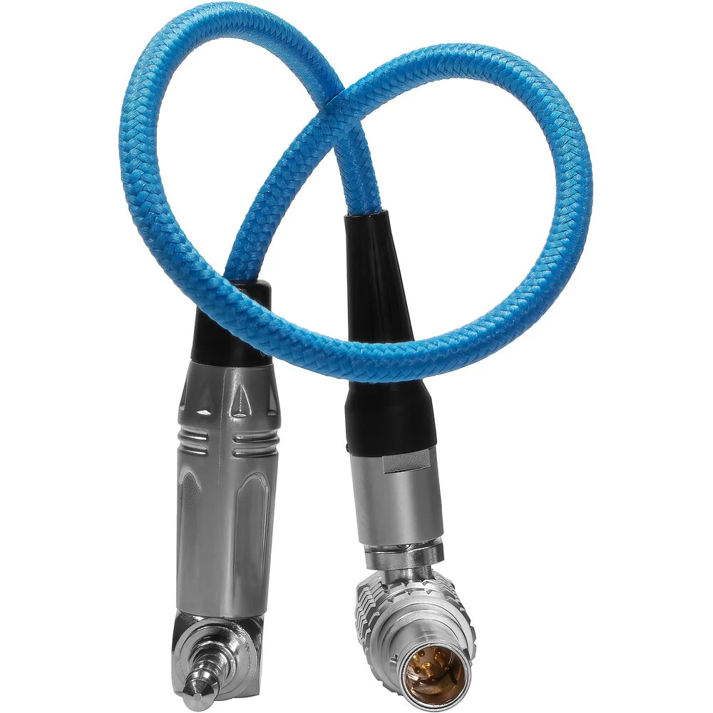 Kondor Blue EXT LEMO 9-Pin to 3.5mm Right-Angle Timecode Cable for RED KOMODO/V-RAPTOR (10") - Image 2
