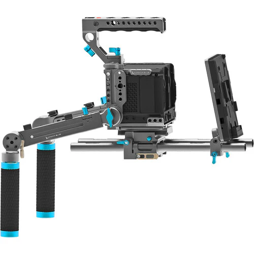 Kondor Blue Komodo Ultimate Rig - V Mount Battery - Space Grey - Image 2