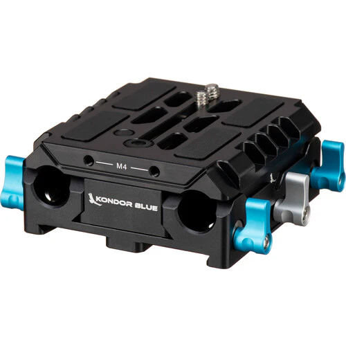 Kondor Blue LWS ARRI Bridge Plate for RED V-RAPTOR (Raven Black) - Image 4