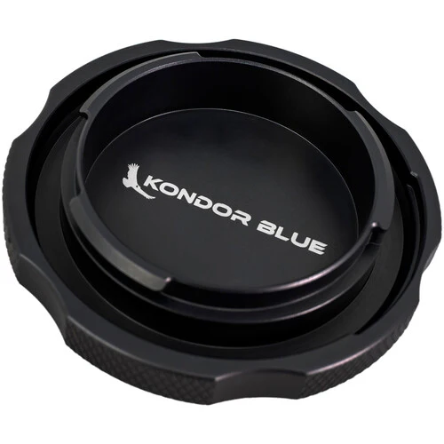 Kondor Blue MFT Mount Cine Cap Metal Body Cap for Camera Lens Port (Black)
