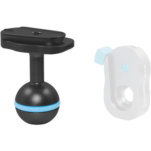 Kondor Blue Mini Quick Release to Ball Head for Magic Arms (Black) - Image 2
