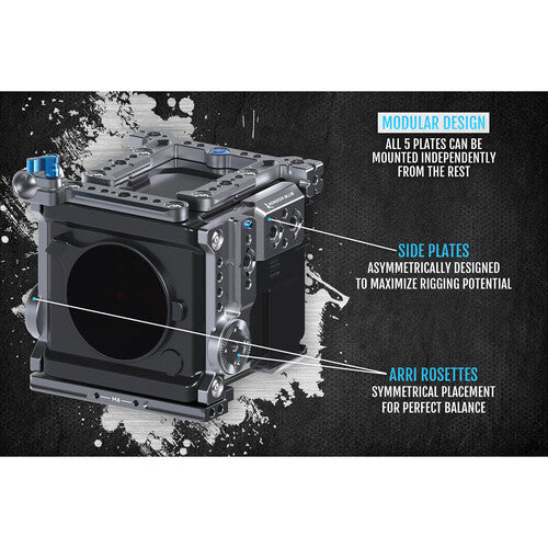 Kondor Blue RED V-RAPTOR Cage with Top Handle (Raven Black) - Image 11