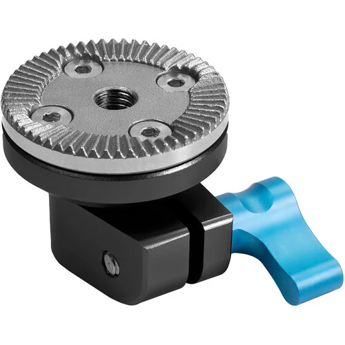 Kondor Blue Rosette Single Rod Clamp (Raven Black) - Image 2