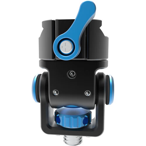 Kondor Blue Swivel Tilt Monitor Mount with Arri Pin (Pan/Tilt) NATO Clamp Version (Raven Black) - Image 3