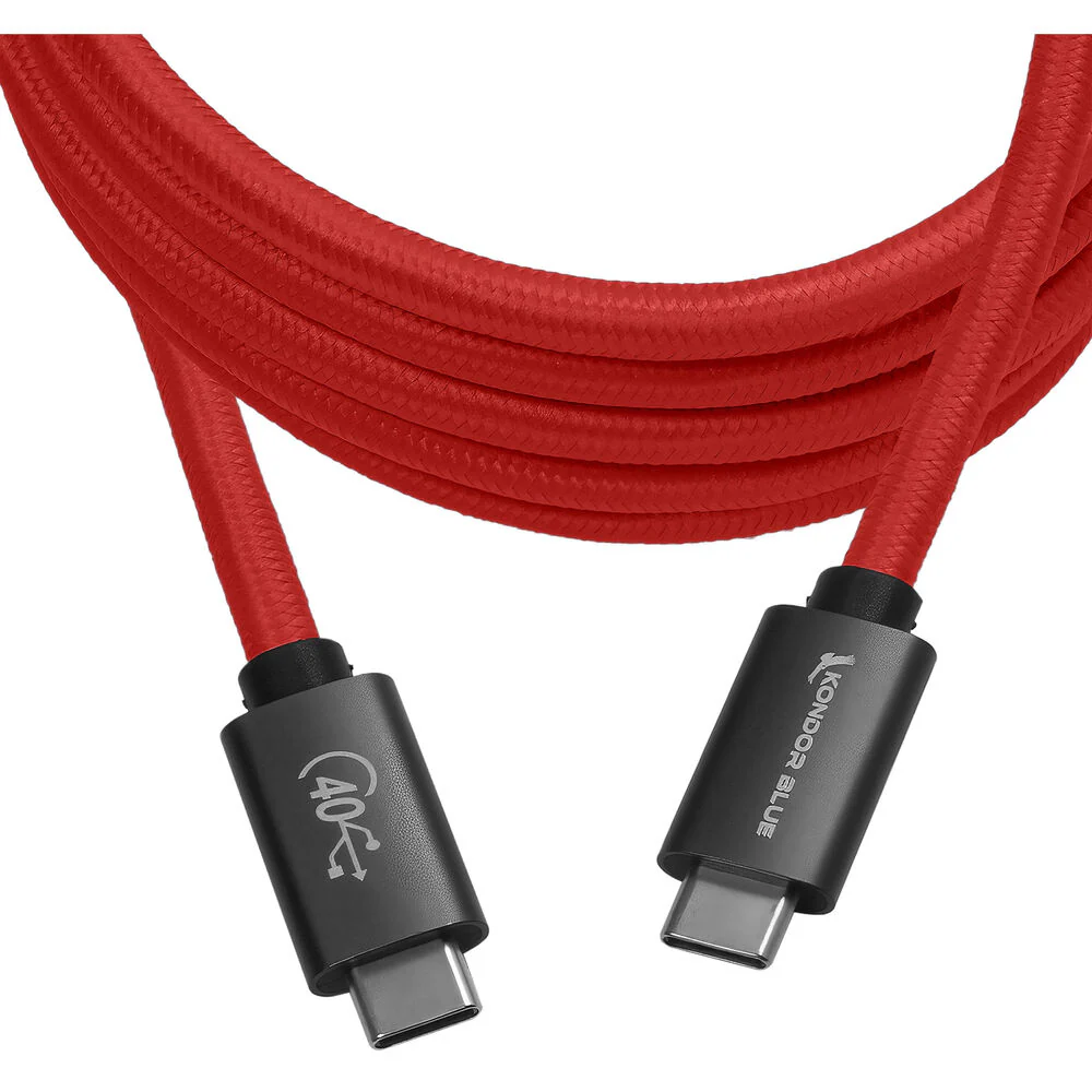 Kondor Blue Thunderbolt 4 USB-C Cable - Image 4