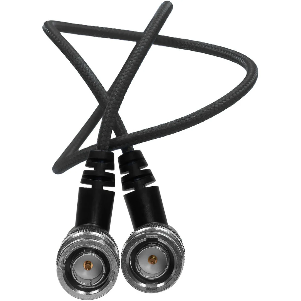 Kondor Blue Ultra Thin 3G SDI Video Cable Right Angle BNC (16") (Raven Black)