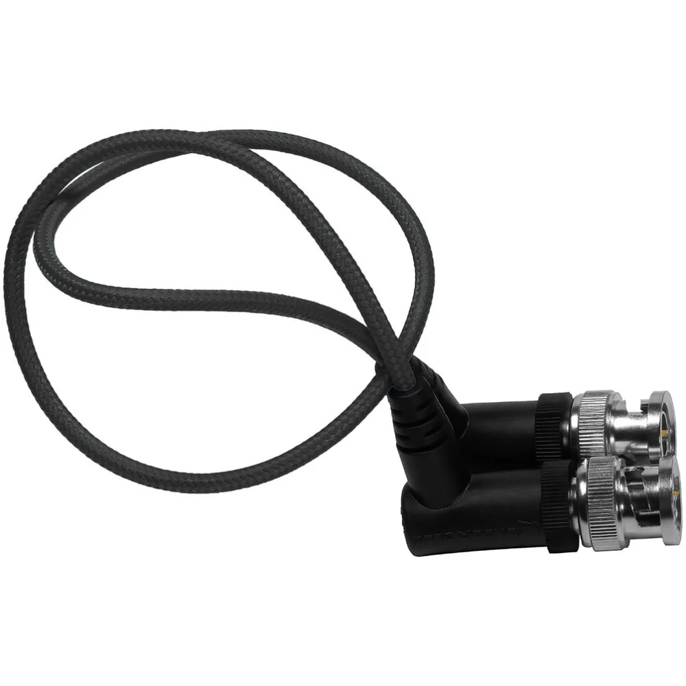 Kondor Blue Ultra Thin 3G SDI Video Cable Right Angle BNC (16") (Raven Black) - Image 3