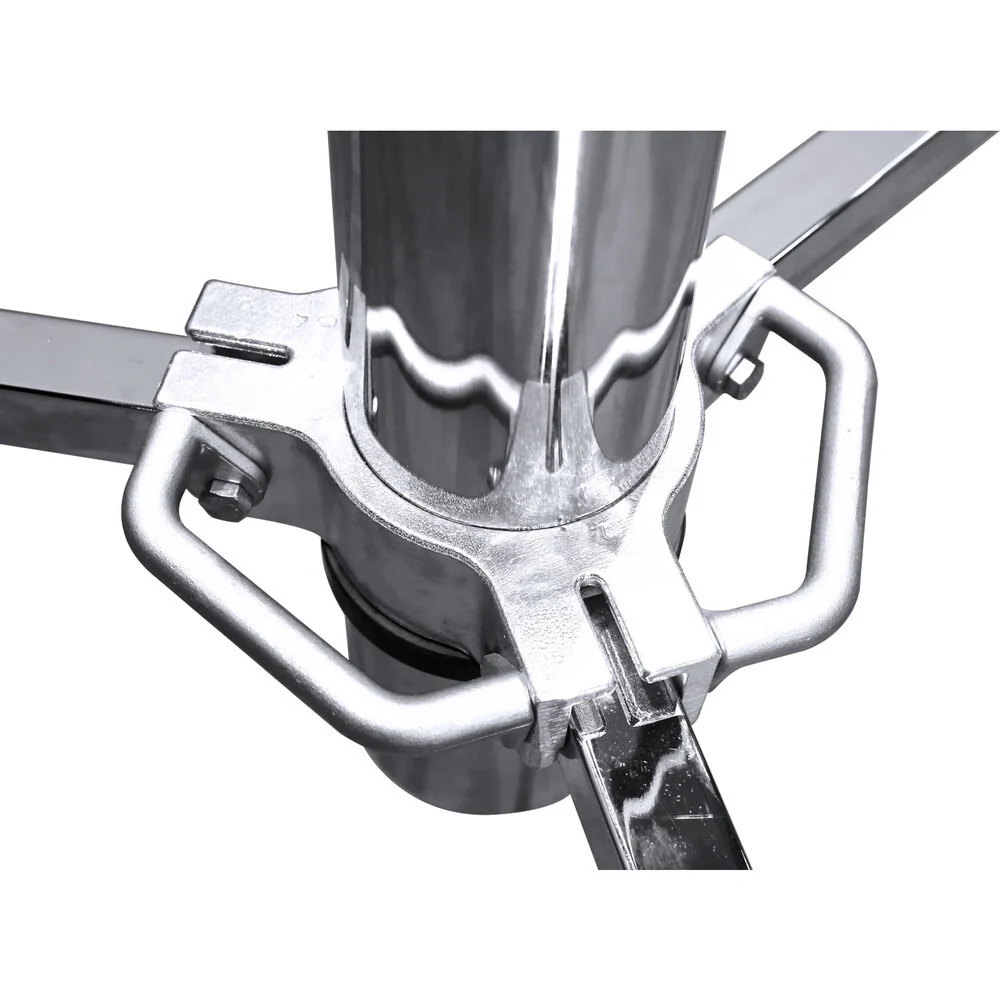 Kupo 6.1m Jumbo Wind Up Stand with Castor Wheels (70kg Load) - Image 6