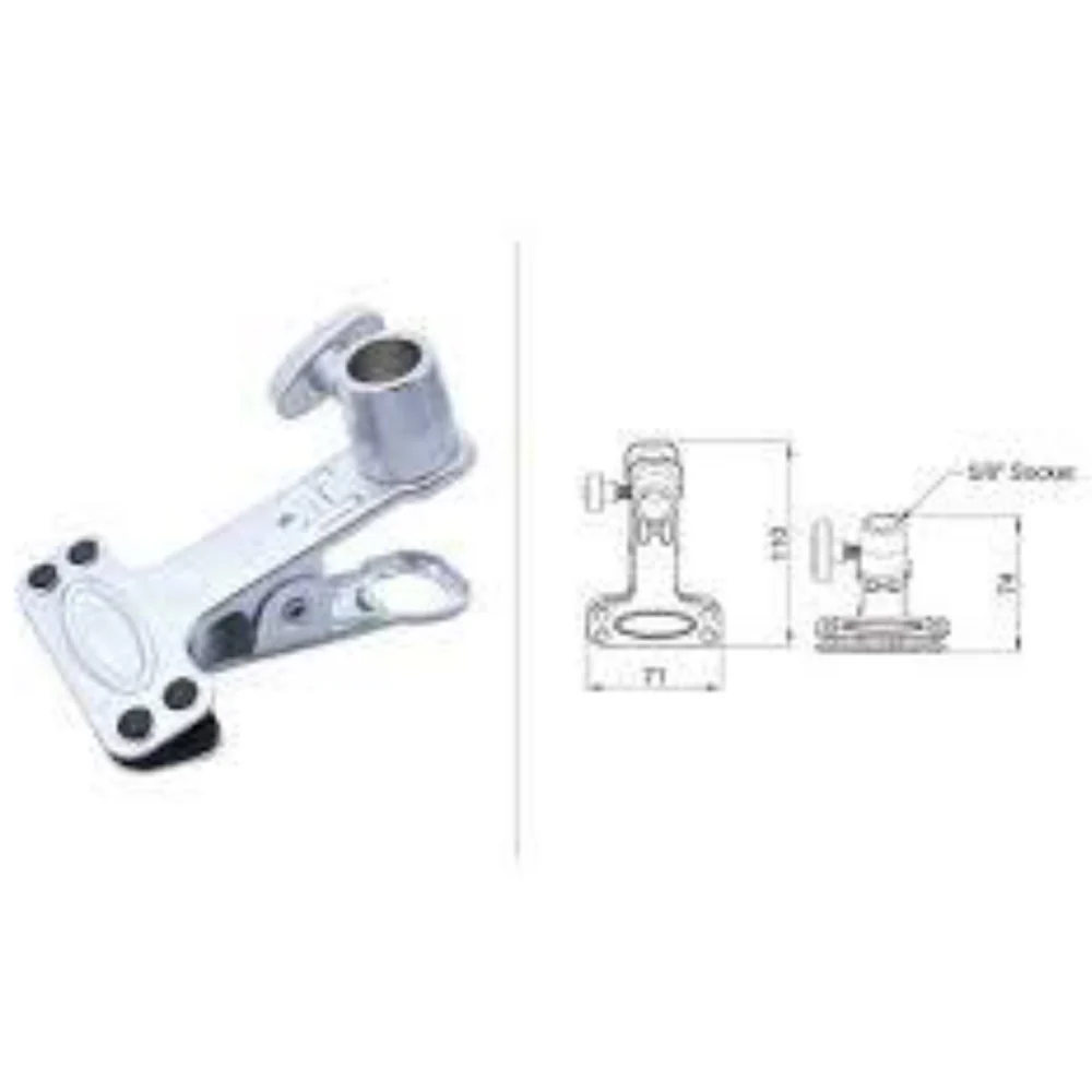 Kupo KCP-350P Mini Alli Clamp All Purpose Steel Clamp - Sliver - Image 2