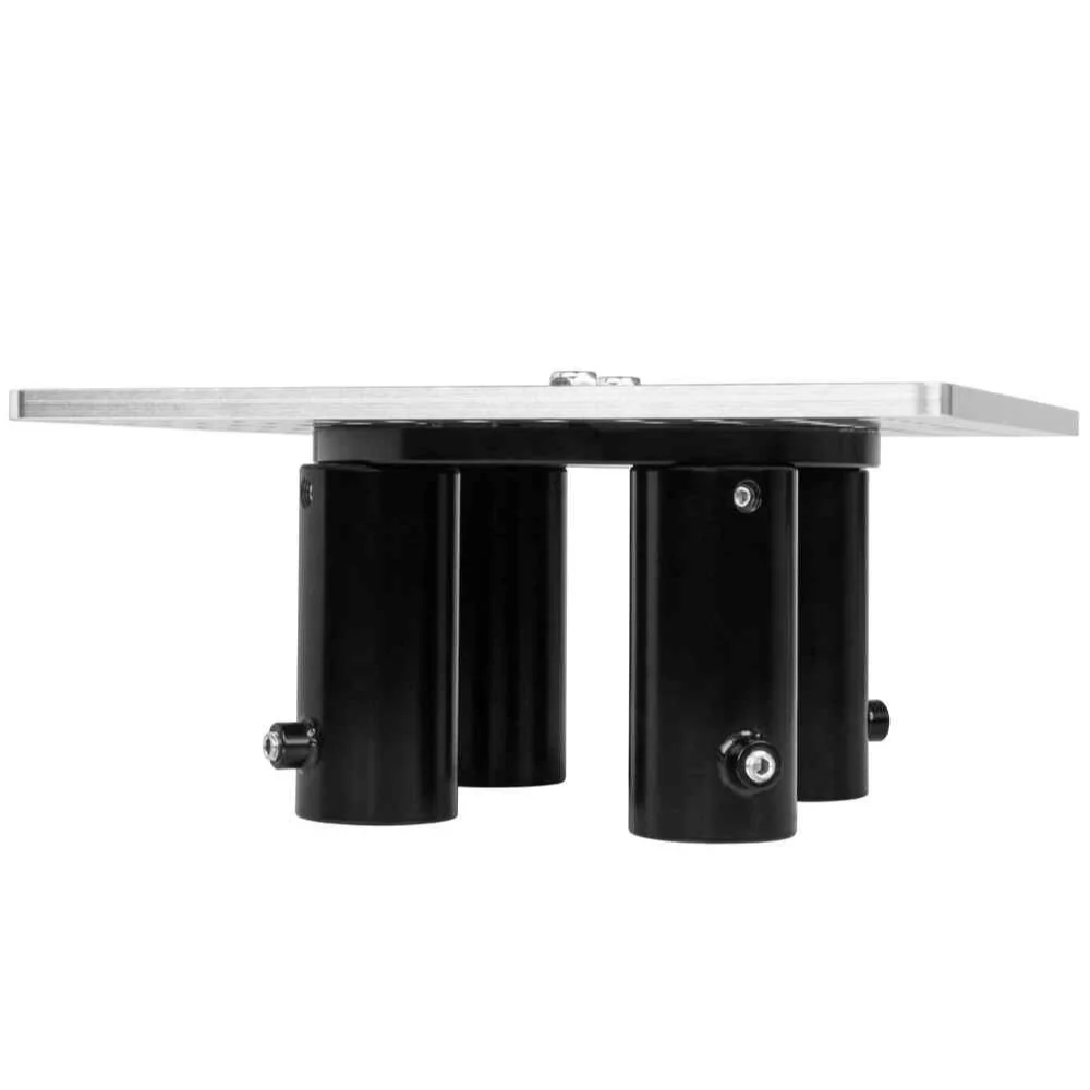 Kupo KS-646 Euro to Euro Riser with Pipe Adapter for 1-1/2" Sch 40 (48.3mm) - Image 5