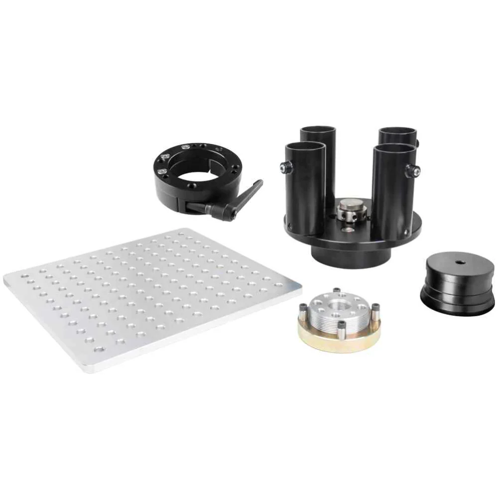 Kupo KS-646 Euro to Euro Riser with Pipe Adapter for 1-1/2" Sch 40 (48.3mm) - Image 6