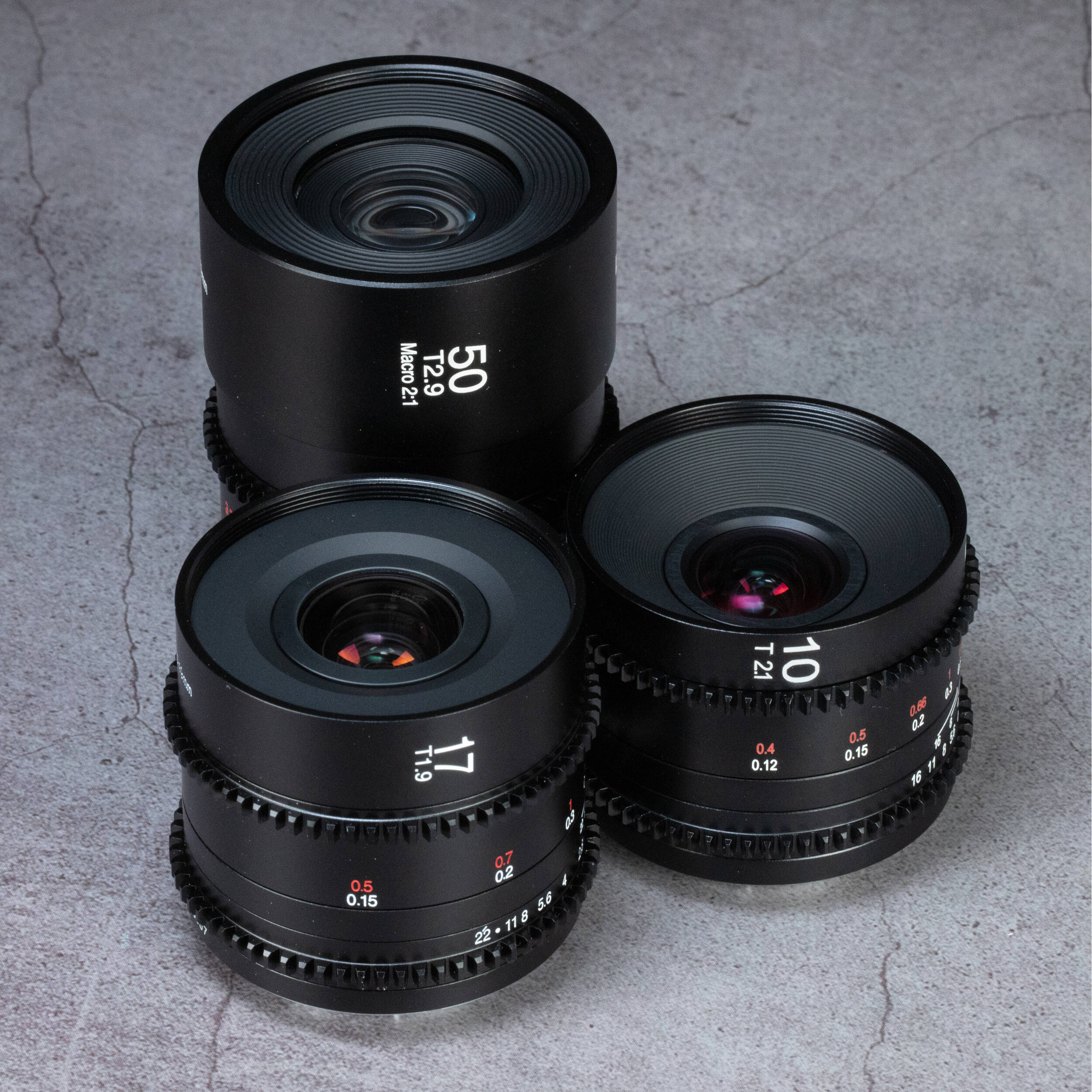 Laowa MFT Cine Prime 3-Lens [Wide + Macro] Bundle (10mm, 17mm, 50mm) - Image 3