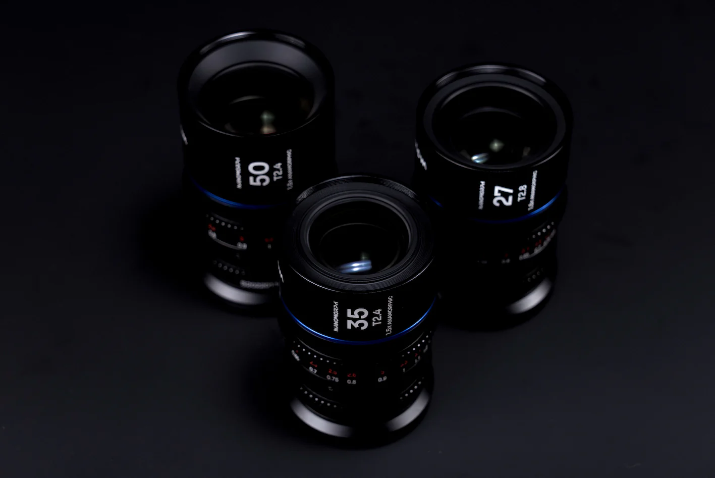 Laowa Nanomorph S35 Prime 3-Lens Bundle
(27mm, 35mm, 50mm) (Blue) - (Cine) Sony E