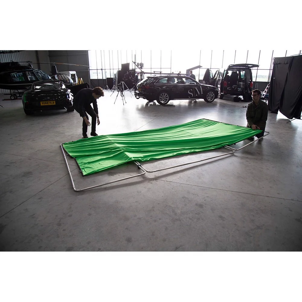 Lastolite BG Pano Self Support 4m Chroma Green - Image 10