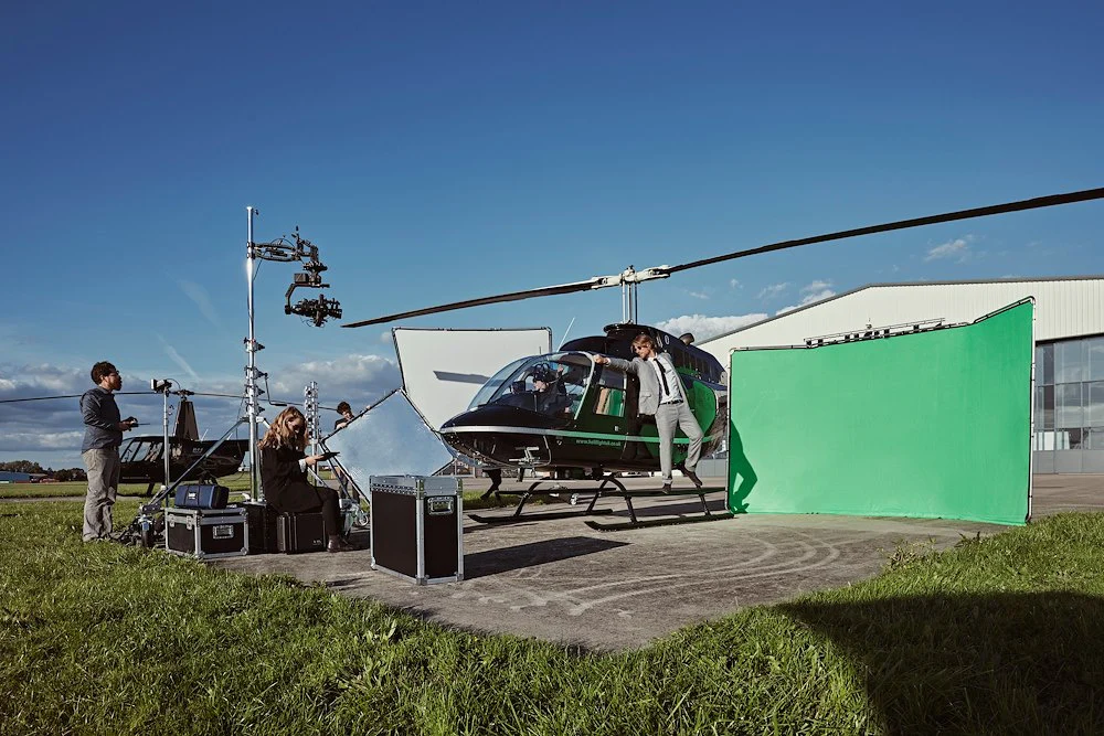 Lastolite BG Pano Self Support 4m Chroma Green - Image 8