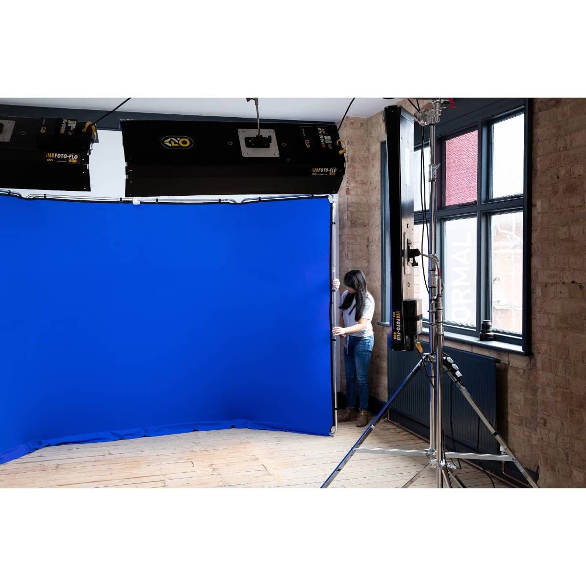 Lastolite Chroma Key Blue Cover for the 13' Panoramic Background - Image 4