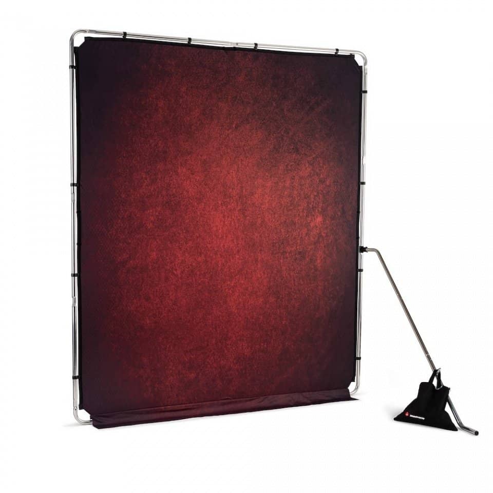 Lastolite Kit BG EzyFrame 2x2.3m Crimson - Image 6