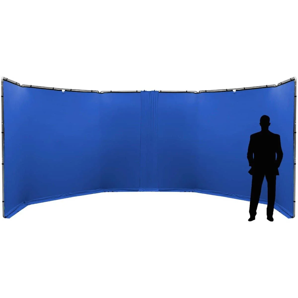 Lastolite Panoramic Background Connection Kit (Chroma Key Blue) - Image 4