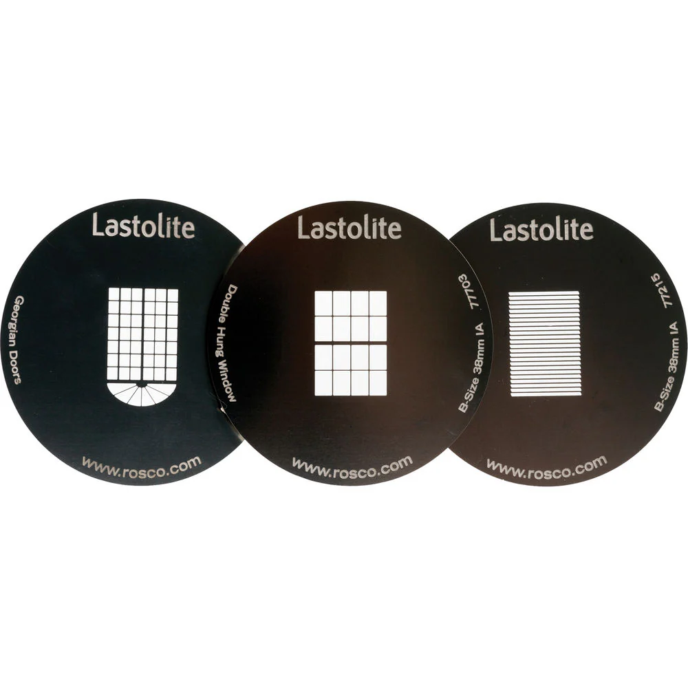 Lastolite Set Gobo 3pc Architect Masks use LS2625 & Strobo Brkt Door Win Venetian