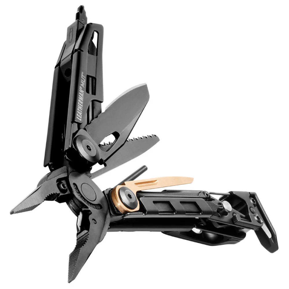 Leatherman MUT (Military Utility Tool) Heavy Duty Black Oxide Multi-Tool with MOLLE Black Sheath - Image 4