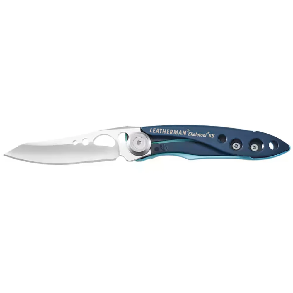 Leatherman Skeletool KB Folding Pocket Knife with Clip 420HC S/S Blade - Image 2