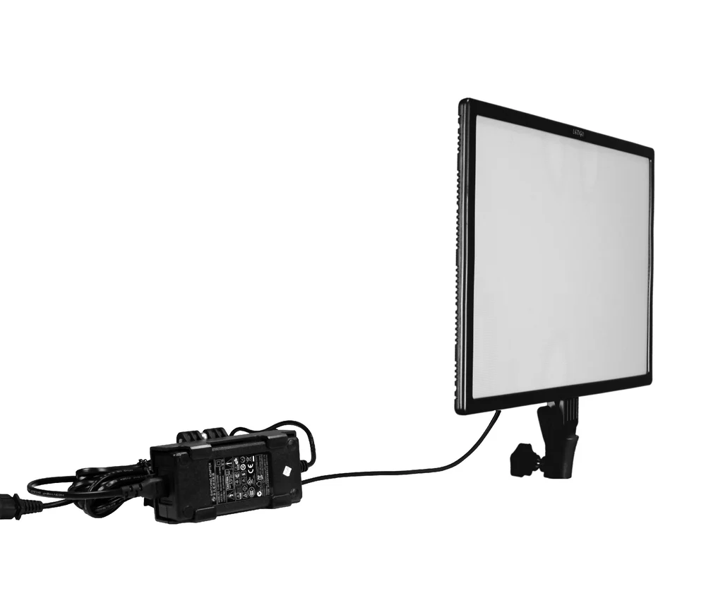 Nanlite LEDGO LUXPAD E268C twin LED light kit with batteries, stands and grids - Image 7