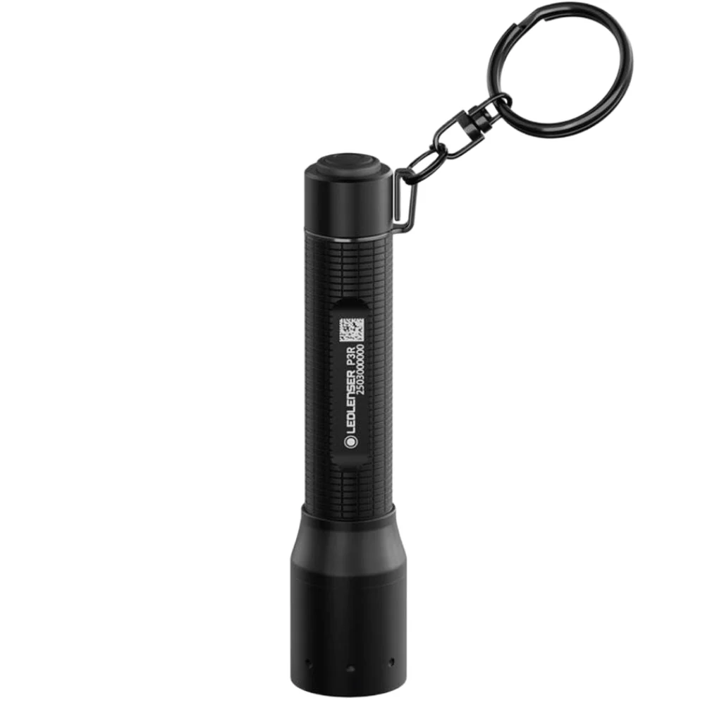 Ledlenser P3R Flashlight 200lm 130m 8h Rechargeable IP54 with KeyRing - Image 3