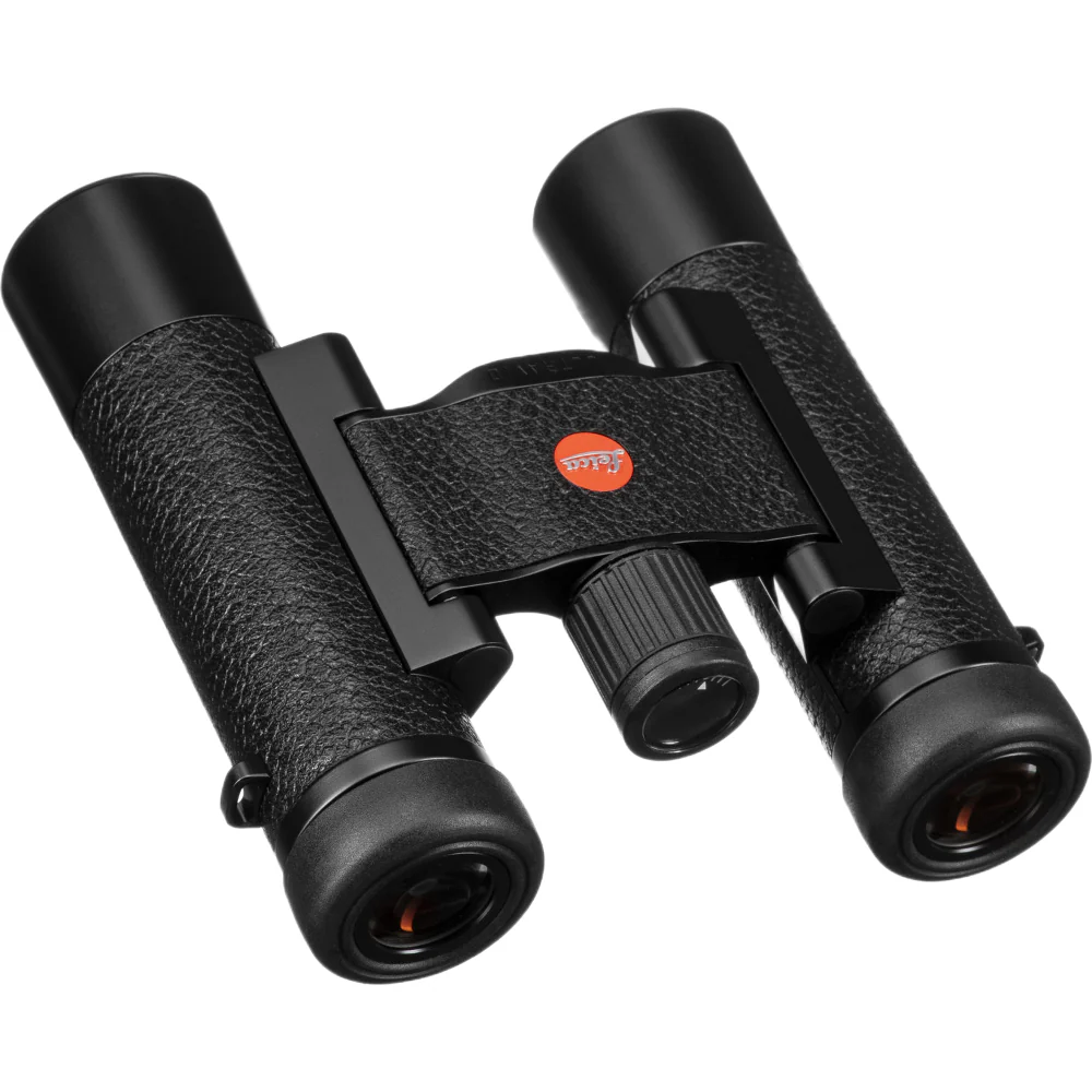 Leica 10x25 Ultravid Blackline Binoculars (Black with Black Leather) - Image 2