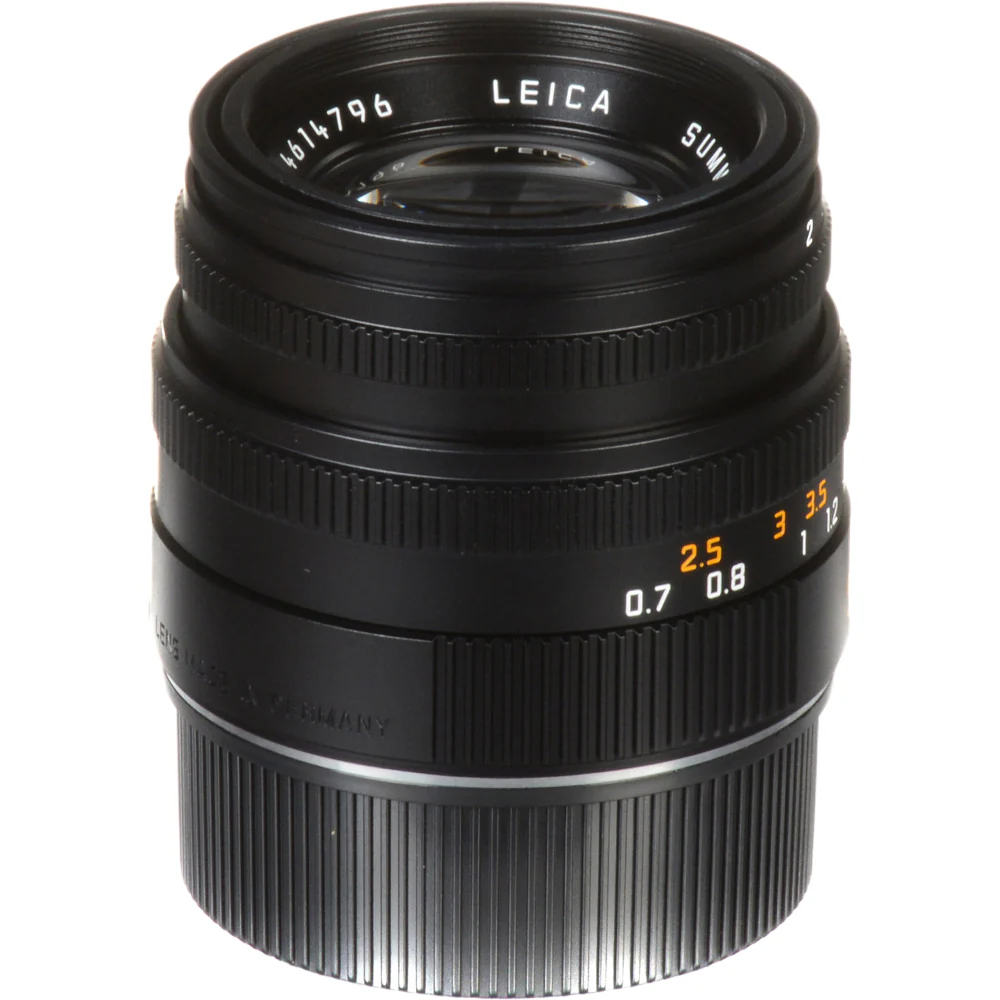 Leica Summicron-M 50mm f/2 Lens (Black Anodised) - Image 5